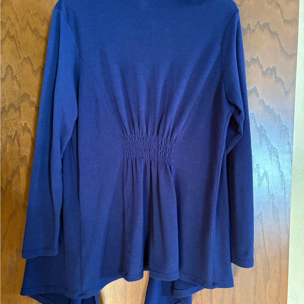 Coldwater Creek Navy Blue Women's Sweater - Picture 2 of 4
